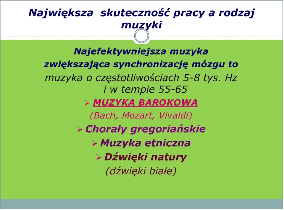 częstotliwościach 5-8 tys.