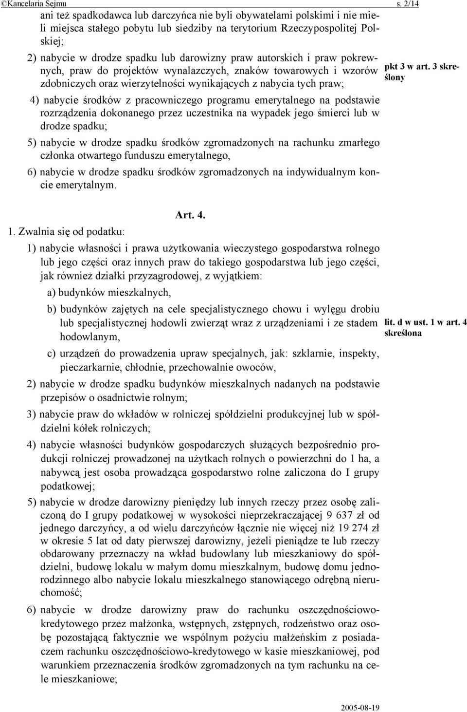 praw autorskich i praw pokrewnych, praw do projektów wynalazczych, znaków towarowych i wzorów zdobniczych oraz wierzytelności wynikających z nabycia tych praw; 4) nabycie środków z pracowniczego