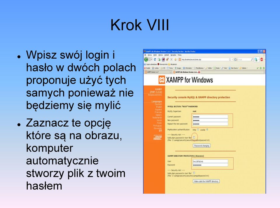 będziemy się mylić Zaznacz te opcję które są na