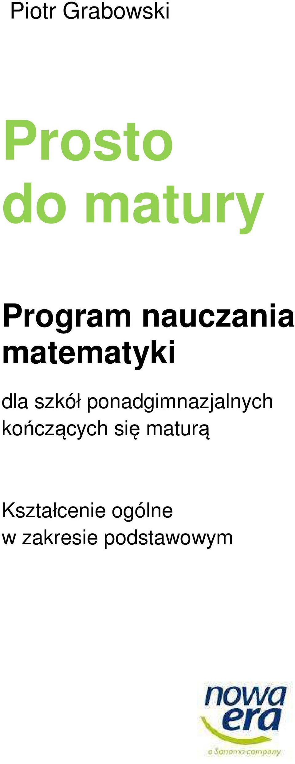 ponadgimnazjalnych kończących się