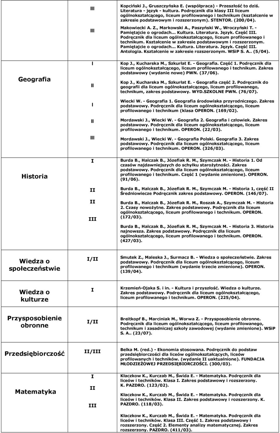 , Wroczyński T. - Pamiętajcie o ogrodach... Kultura. Literatura. Język. Część. Podręcznik dla liceum ogólnokształcącego, liceum profilowanego i technikum.