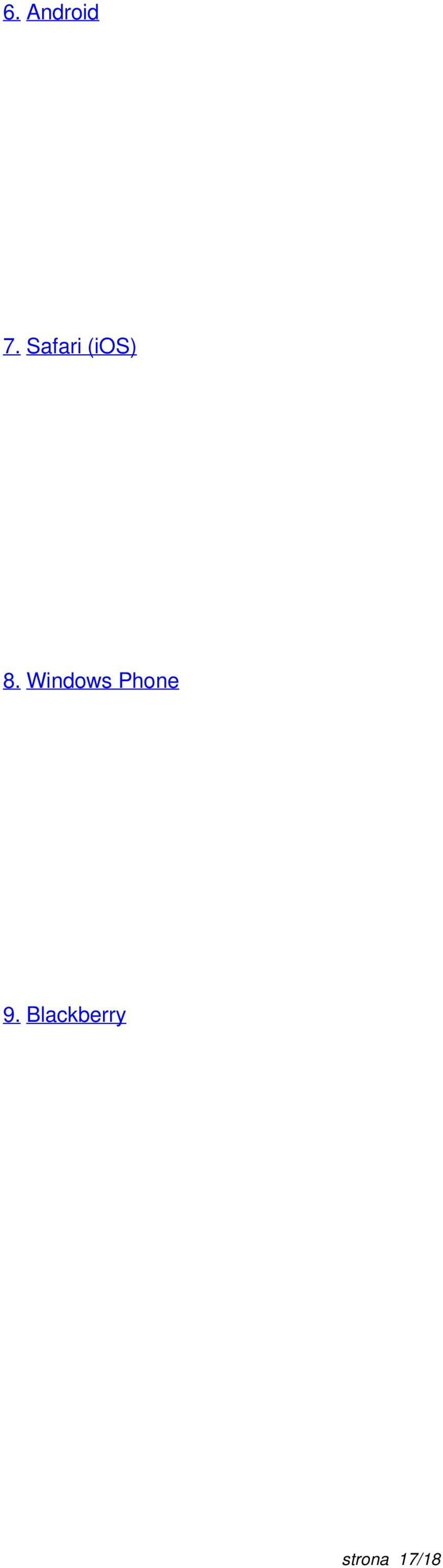Windows Phone 9.