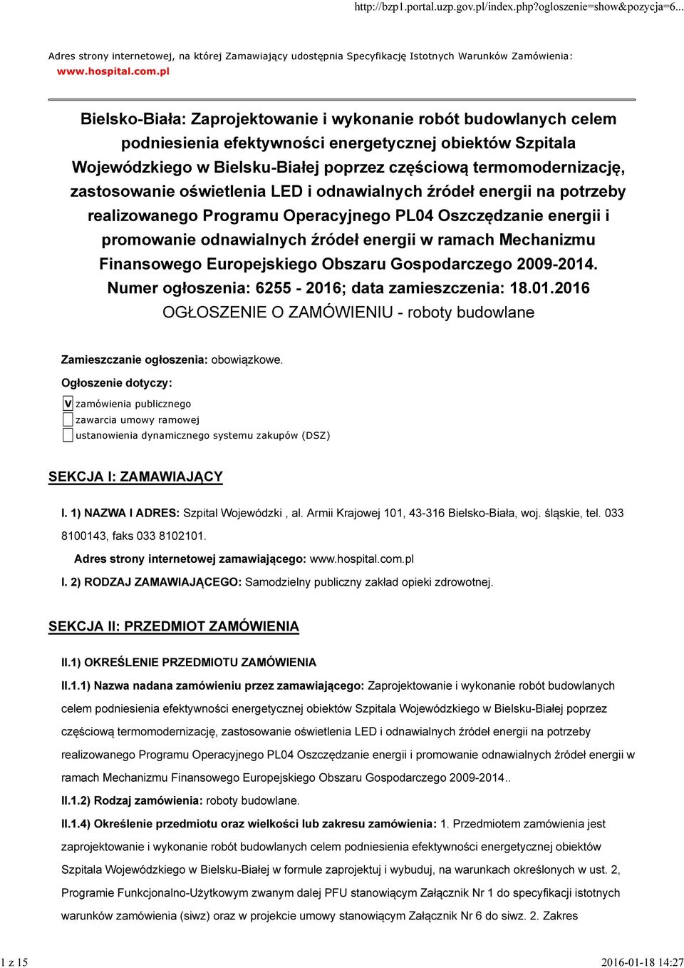 zastosowanie oświetlenia LED i odnawialnych źródeł energii na potrzeby realizowanego Programu Operacyjnego PL04 Oszczędzanie energii i promowanie odnawialnych źródeł energii w ramach Mechanizmu