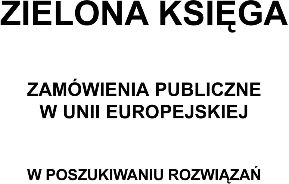 PUBLICZNE W UNII