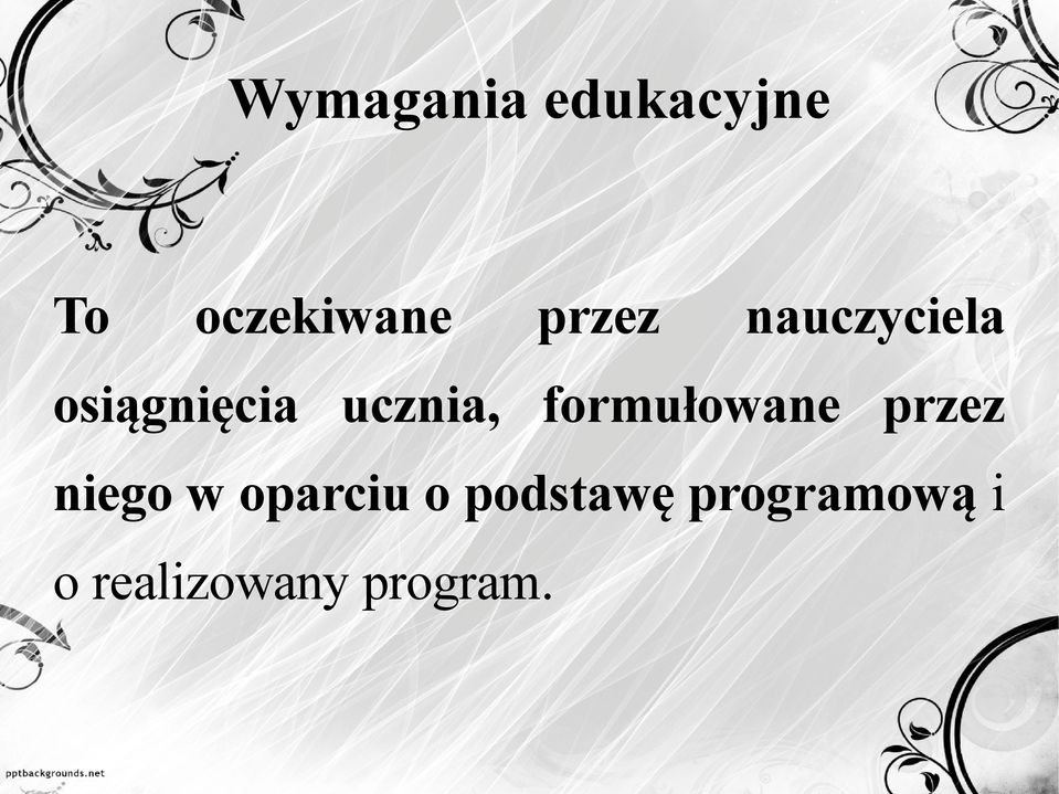 formułowane przez niego w oparciu o