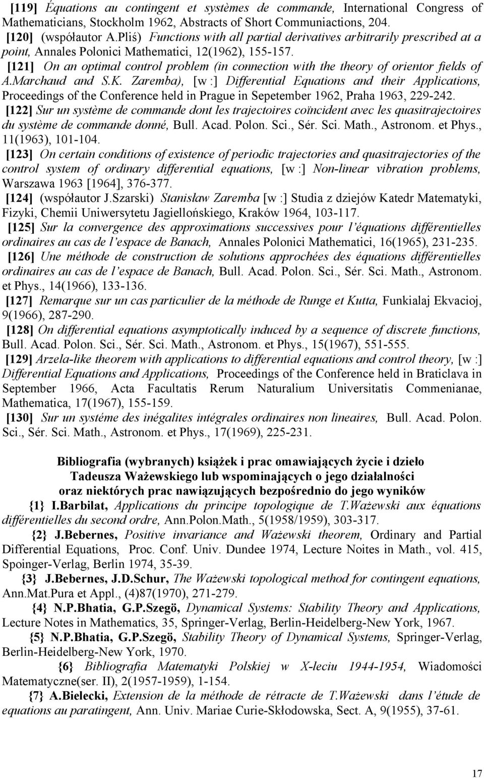 [121] On an optimal control problem (in connection with the theory of orientor fields of A.Marchaud and S.K.