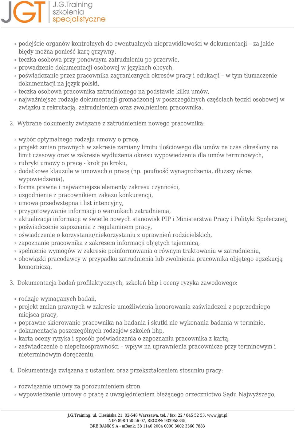 dokumentacji osobowej w językach obcych, poświadczanie przez pracownika zagranicznych okresów pracy i edukacji w tym tłumaczenie dokumentacji na język polski, teczka osobowa pracownika zatrudnionego