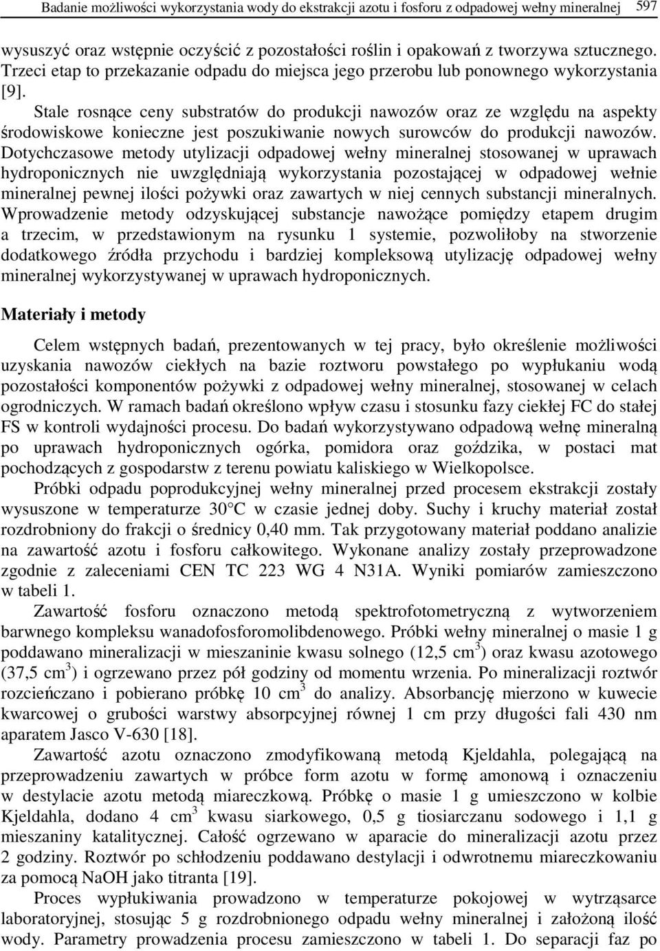 Stale rosnące ceny substratów do produkcji nawozów oraz ze względu na aspekty środowiskowe konieczne jest poszukiwanie nowych surowców do produkcji nawozów.