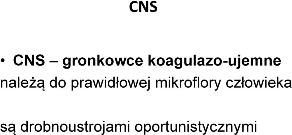 prawidłowej mikroflory