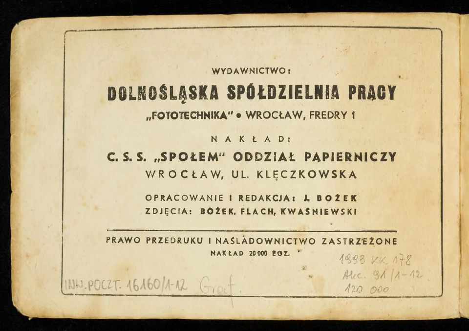 KLĘCZKOWSKA OPRACOWANIE I REDAKCJA l J.