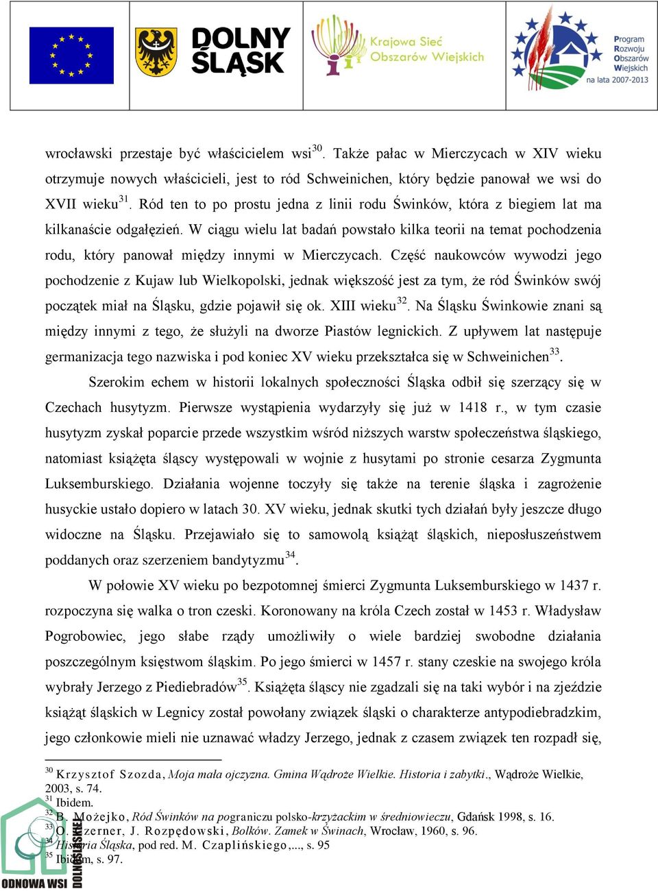 W ciągu wielu lat badań powstało kilka teorii na temat pochodzenia rodu, który panował między innymi w Mierczycach.