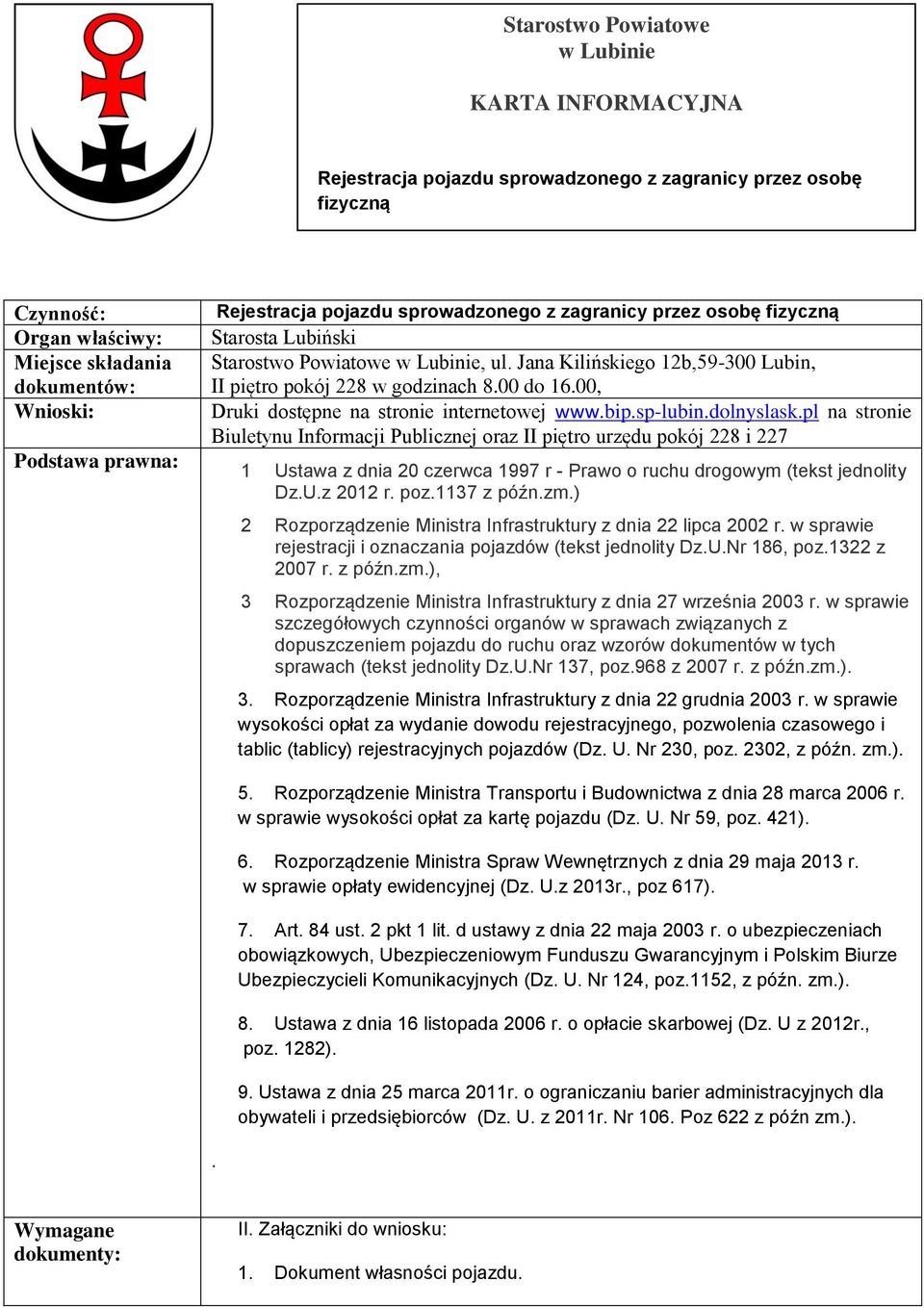 00, Druki dstępne na strnie internetwej www.bip.sp-lubin.dlnyslask.