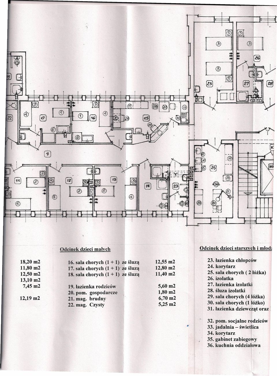 brudny 22. mag. Czysty 12,55 m2 12,80 m2 11,40 m2 560 m2 1,80 m2 6,70 m2 5,25-m2 23. 24. 25. 26. 27. 28. 29. 30. 31.