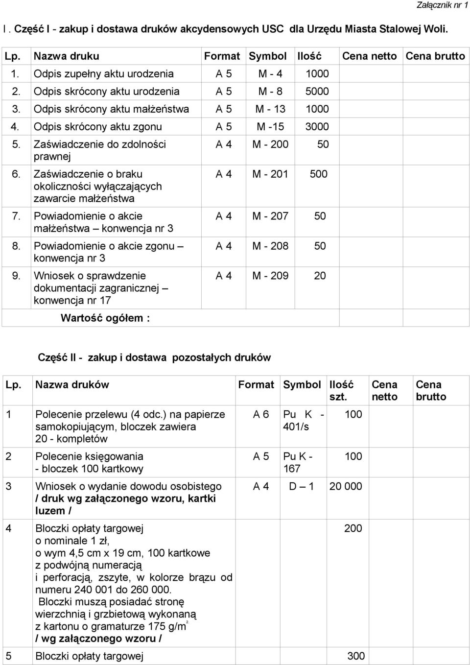 Zaświadczenie do zdolności prawnej 6. Zaświadczenie o braku okoliczności wyłączających zawarcie małżeństwa 7. Powiadomienie o akcie małżeństwa konwencja nr 3 8.