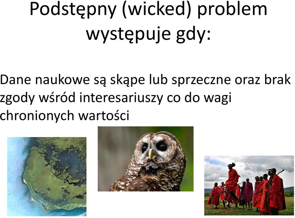 sprzeczne oraz brak zgody wśród