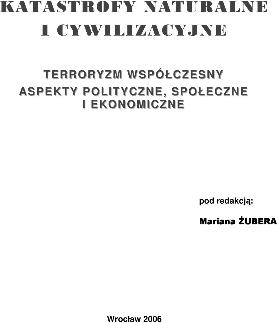 IITYCZNE,, SPOŁECZNE II EKONOM IICZNE