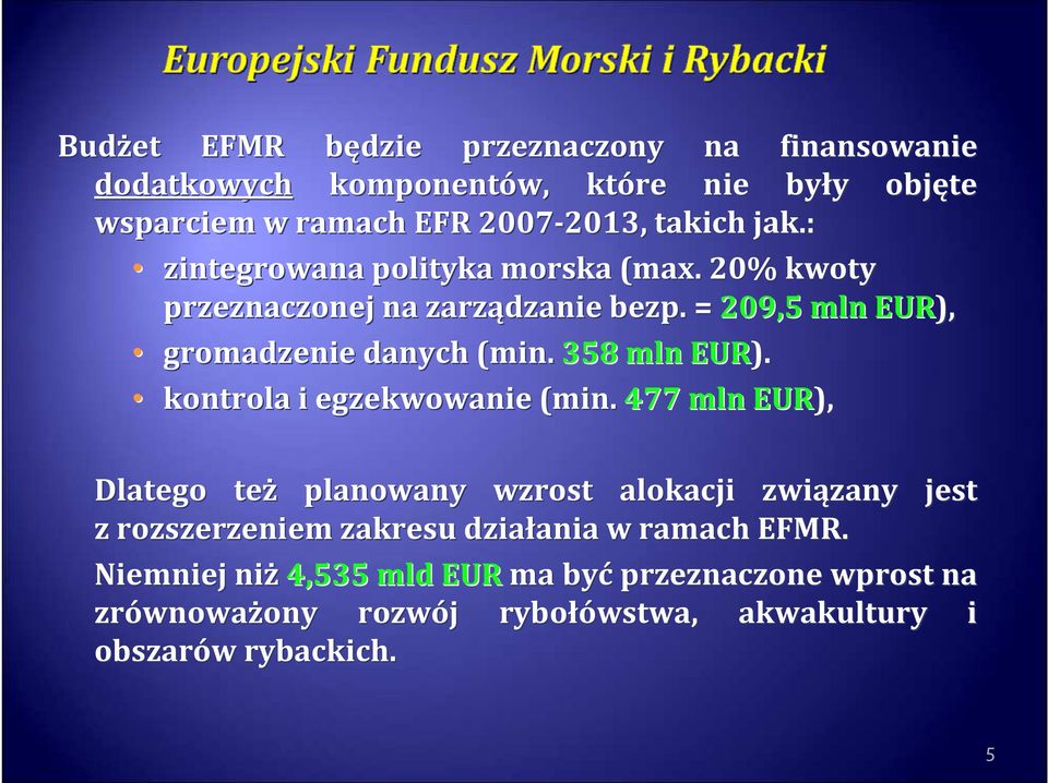 kontrola i egzekwowanie (min.