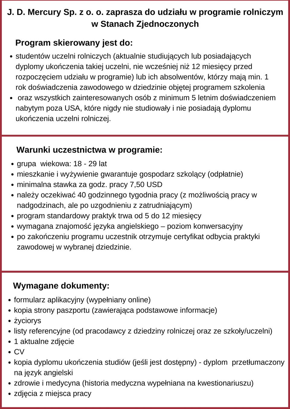 uczelni, nie wcześniej niż 12 miesięcy przed rozpoczęciem udziału w programie) lub ich absolwentów, którzy mają min.