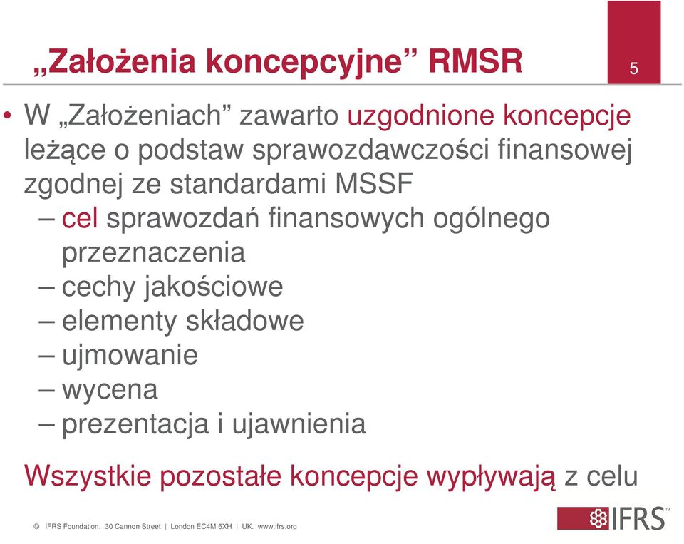 sprawozdań finansowych ogólnego przeznaczenia cechy jakościowe elementy