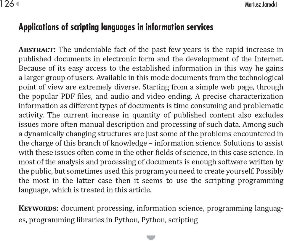 scripting languages in