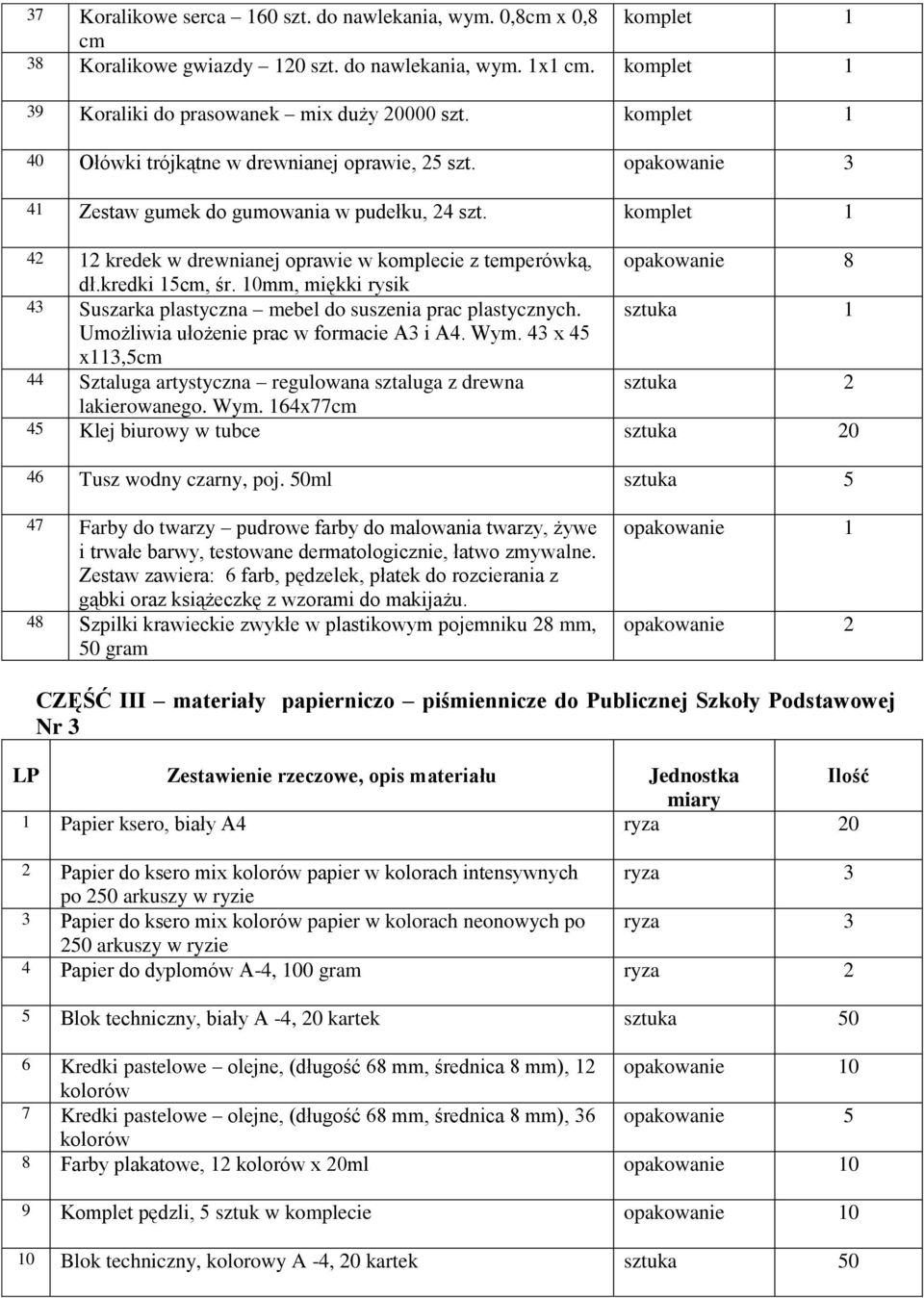 0mm, miękki rysik 43 Suszarka plastyczna mebel do suszenia prac plastycznych. Umożliwia ułożenie prac w formacie A3 i A4. Wym.