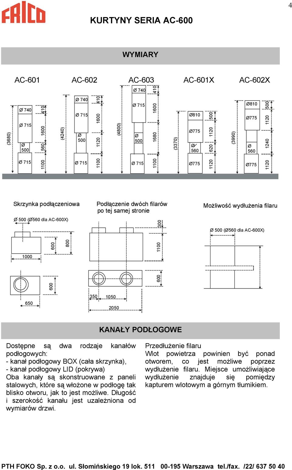 kanałów podłogowych: - kanał podłogowy BX (cała skrzynka), - kanał podłogowy LID (pokrywa) ba kanały są skonstruowane z paneli stalowych, które są włożone w podłogę tak blisko otworu, jak to jest