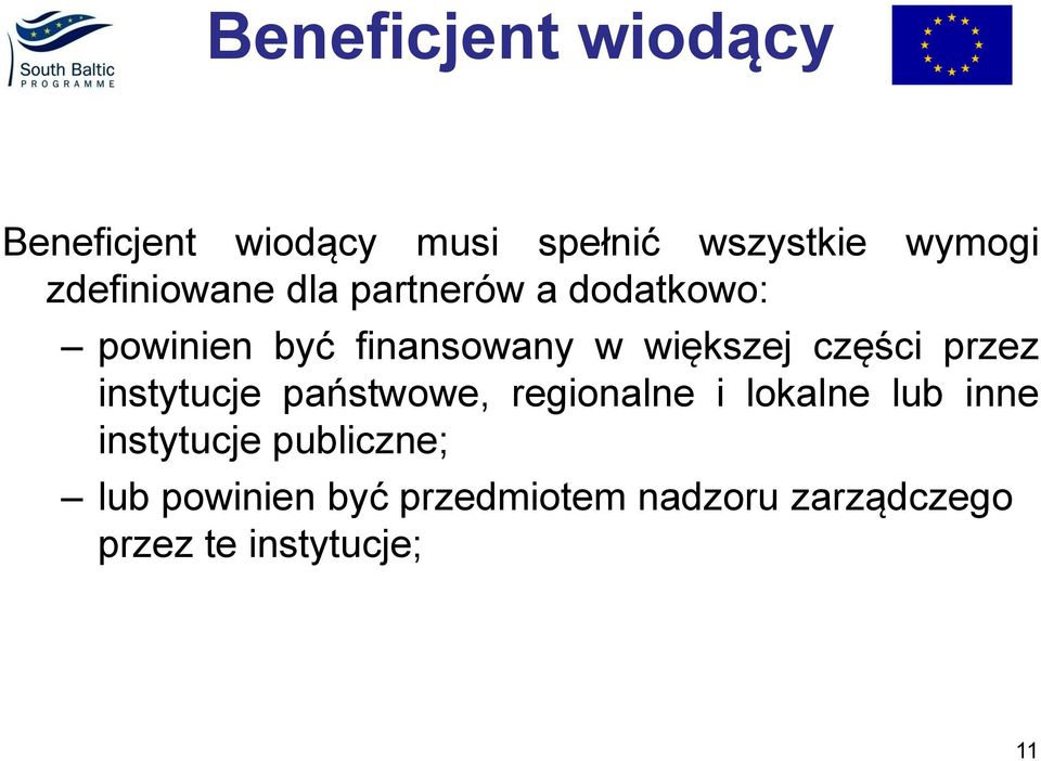 części przez instytucje państwowe, regionalne i lokalne lub inne instytucje