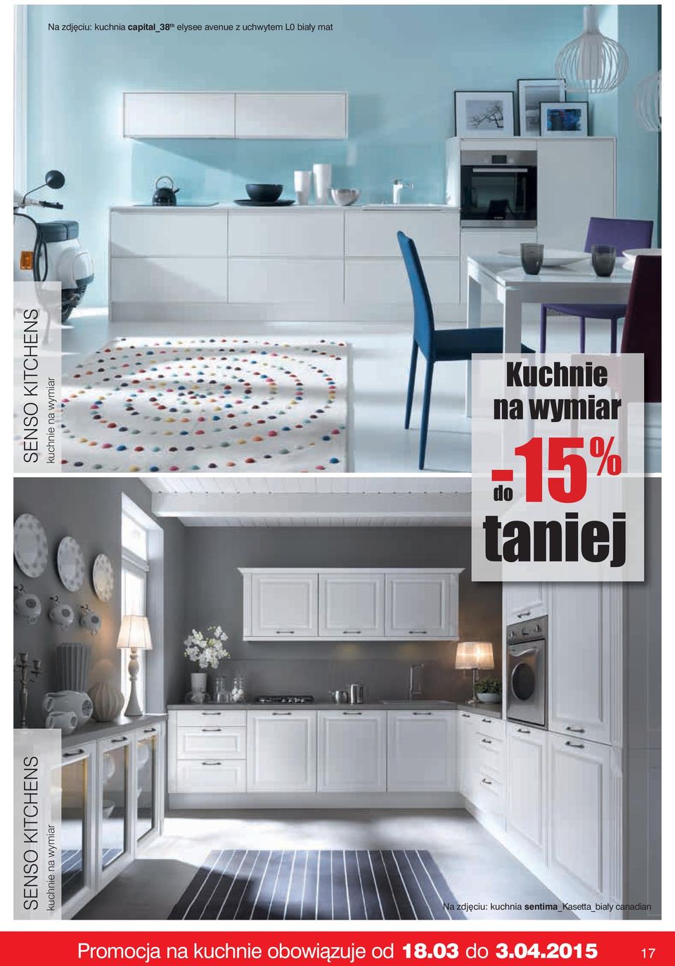 taniej SENSO KITCHENS kuchnie na wymiar Na zdjęciu: kuchnia