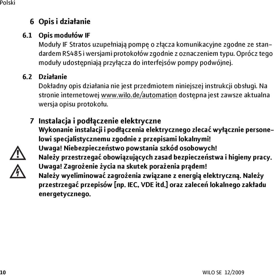 de/automation dostępna jest zawsze aktualna wersja opisu protokołu.