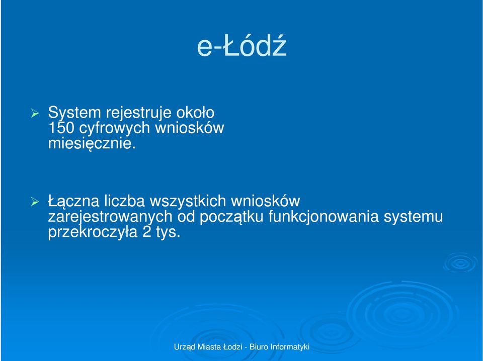 Łączna liczba wszystkich wniosków