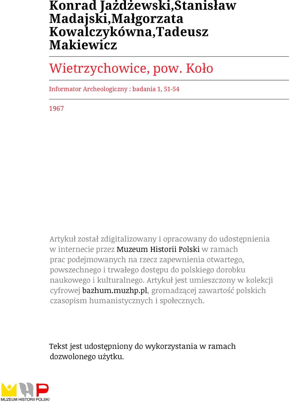 Kowalczykówna,Tadeusz Makiewicz