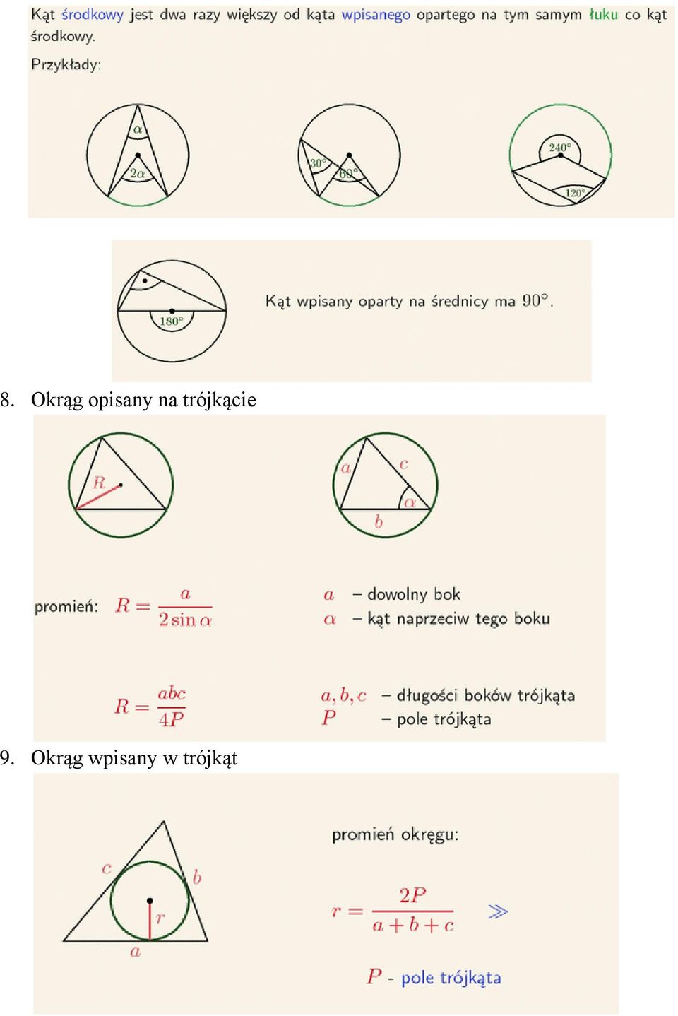 trójkącie 9.