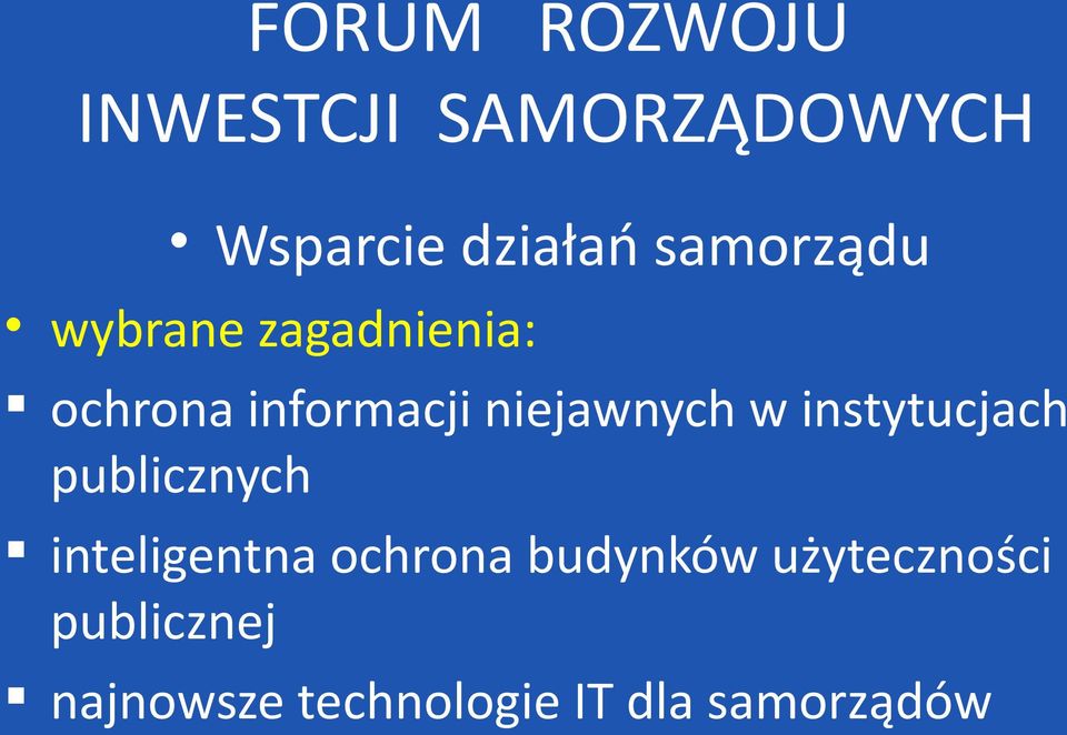 niejawnych w instytucjach publicznych inteligentna ochrona