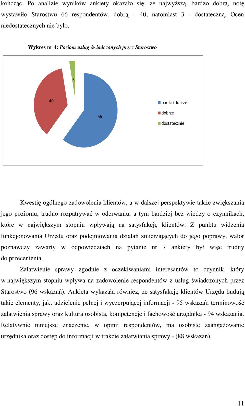 rozpatrywać w oderwaniu, a tym bardziej bez wiedzy o czynnikach, które w największym stopniu wpływają na satysfakcję klientów.