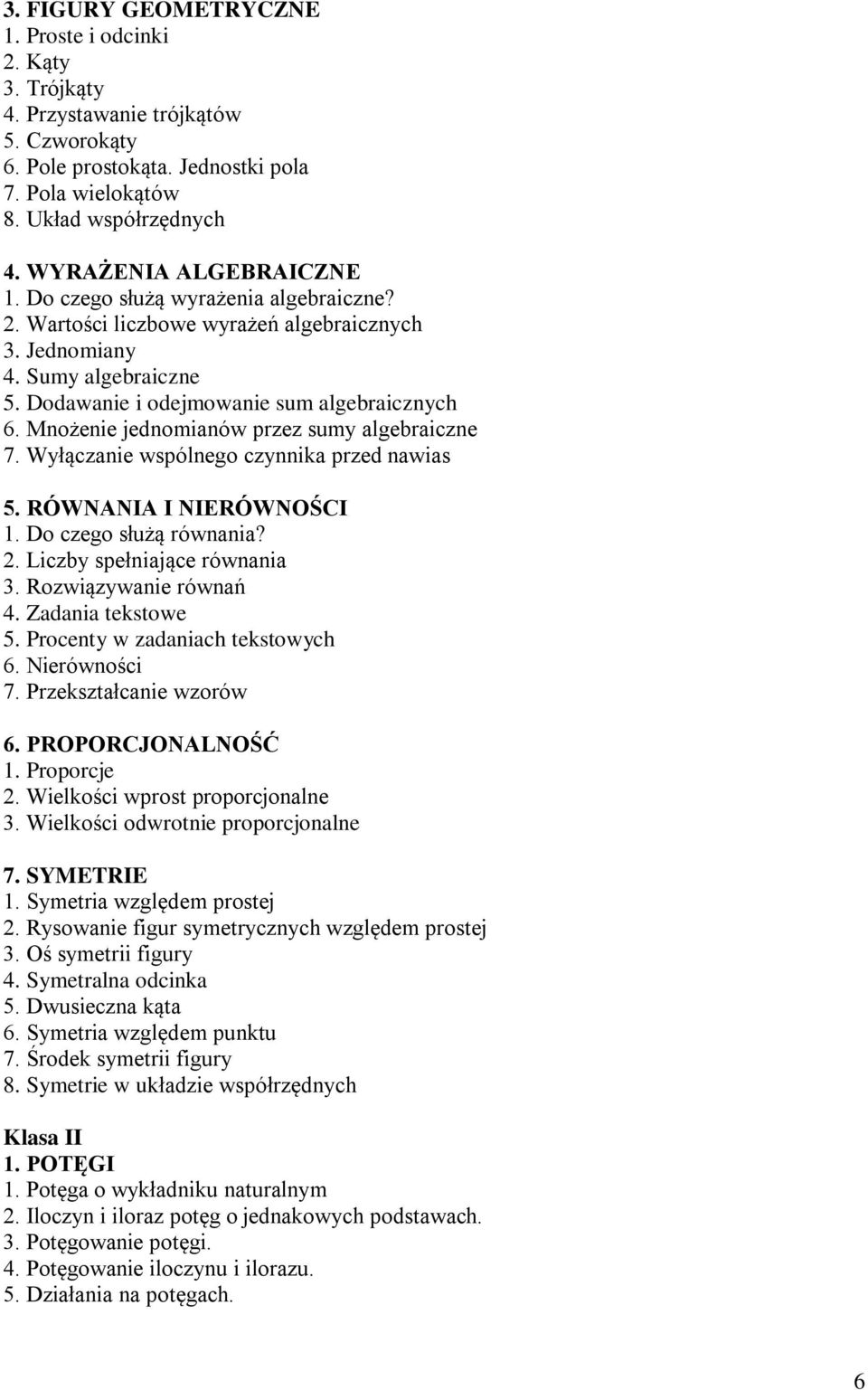 Projekt Innowacji Pedagogicznej Matematyka Z Elementami Informatyki