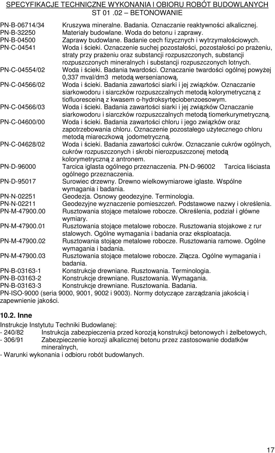 Oznaczenie suchej pozostałości, pozostałości po praŝeniu, straty przy praŝeniu oraz substancji rozpuszczonych, substancji rozpuszczonych mineralnych i substancji rozpuszczonych lotnych.