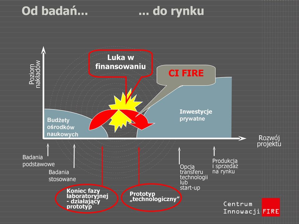 naukowych Inwestycje prywatne Rozwój projektu Badania podstawowe Badania