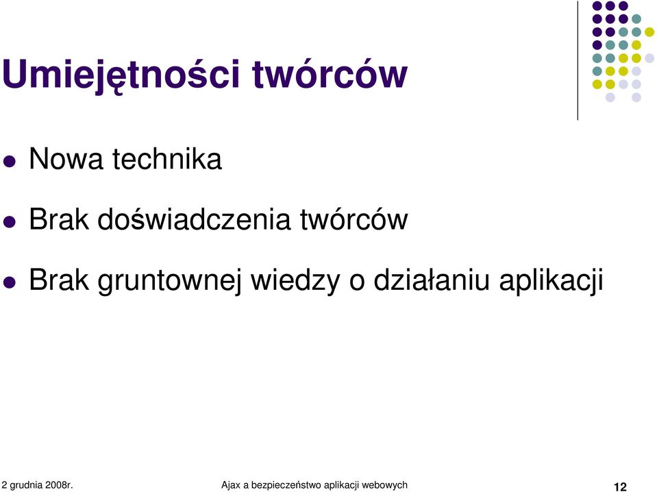wiedzy o działaniu aplikacji 2 grudnia