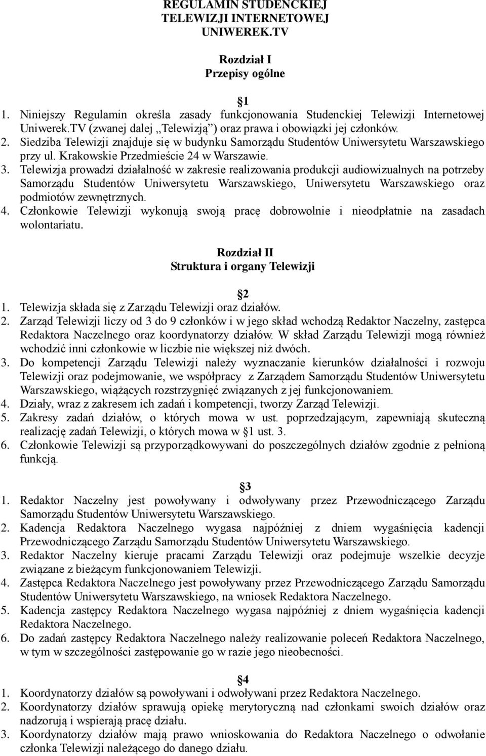 Krakowskie Przedmieście 24 w Warszawie. 3.