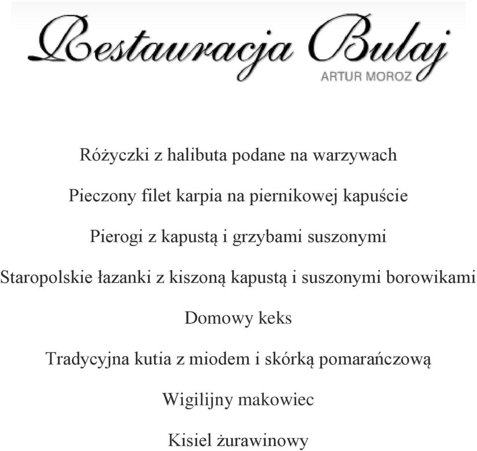 Staropolskie łazanki z kiszoną kapustą i suszonymi borowikami