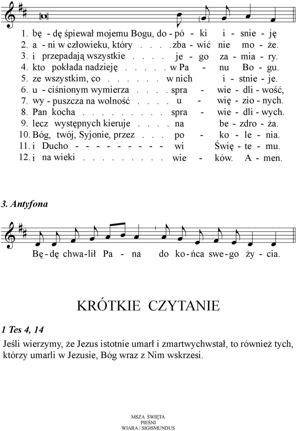 .. na p 1 1 Duch - - - - - - - - na wek......... w we - - ne za - nu - we - wę - we - be - k Śwę - ków. sne - m ma - B stne - dl - z dl - zdr le - te - A - ę Ŝe. ry. gu. e. wość, nych.