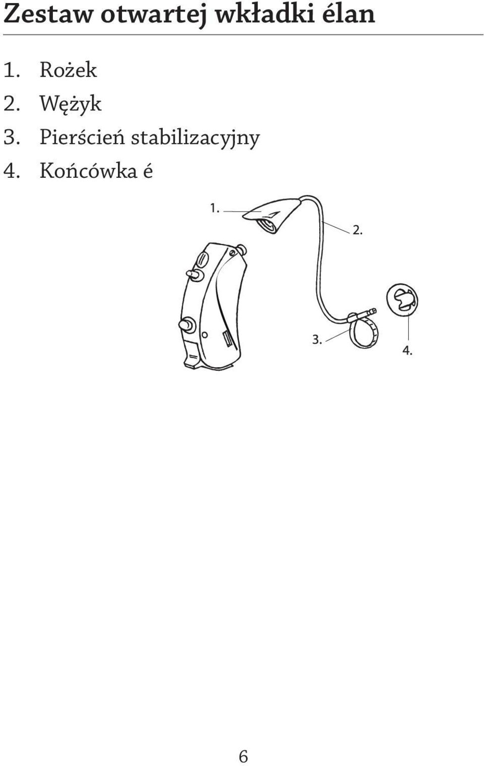 Rożek 2. Wężyk 3.