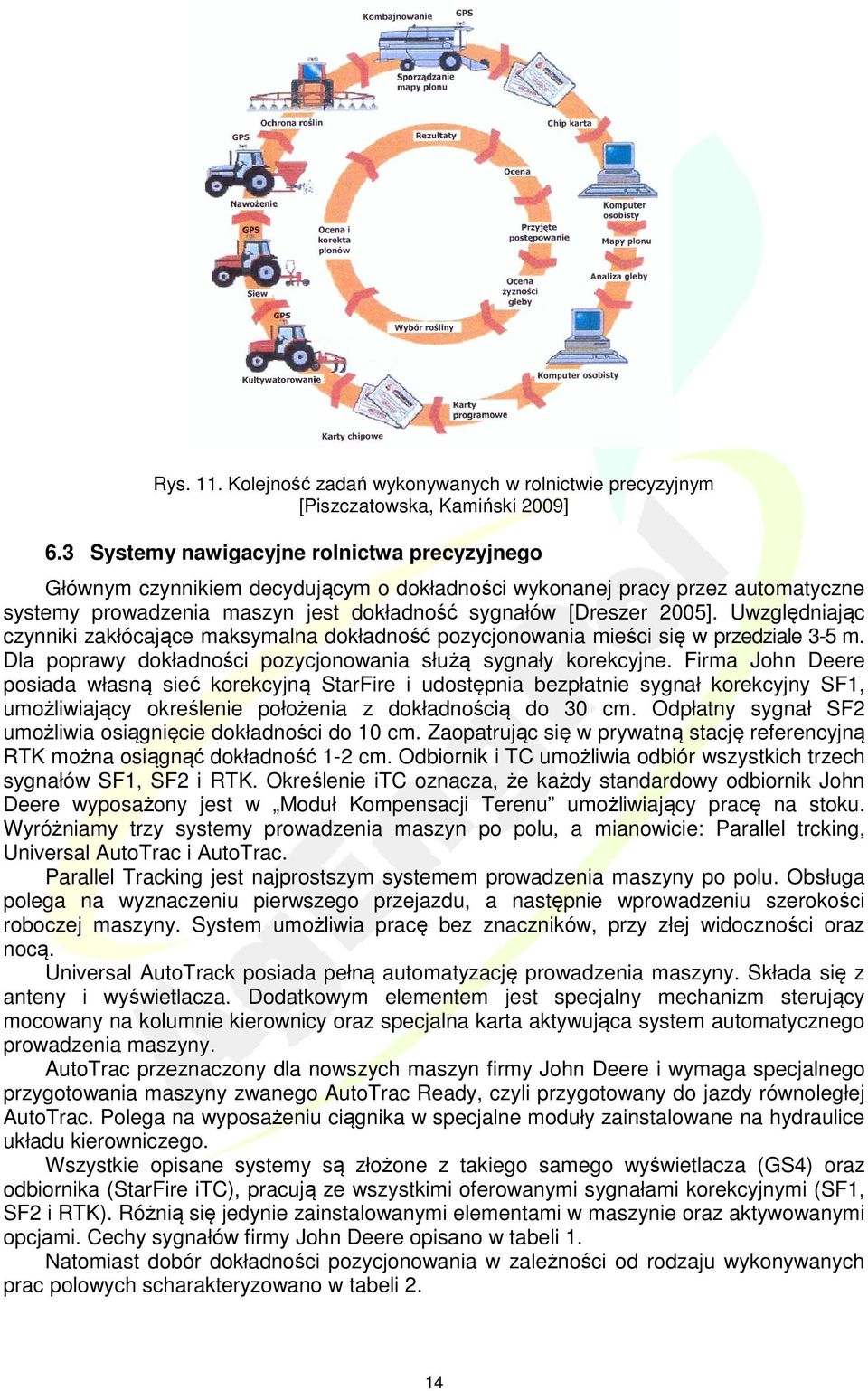 Uwzględniając czynniki zakłócające maksymalna dokładność pozycjonowania mieści się w przedziale 3-5 m. Dla poprawy dokładności pozycjonowania służą sygnały korekcyjne.