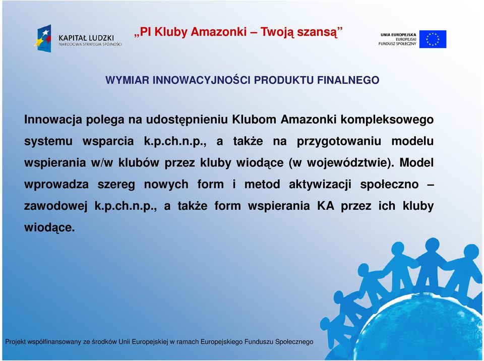 klubów przez kluby wiodące (w województwie).