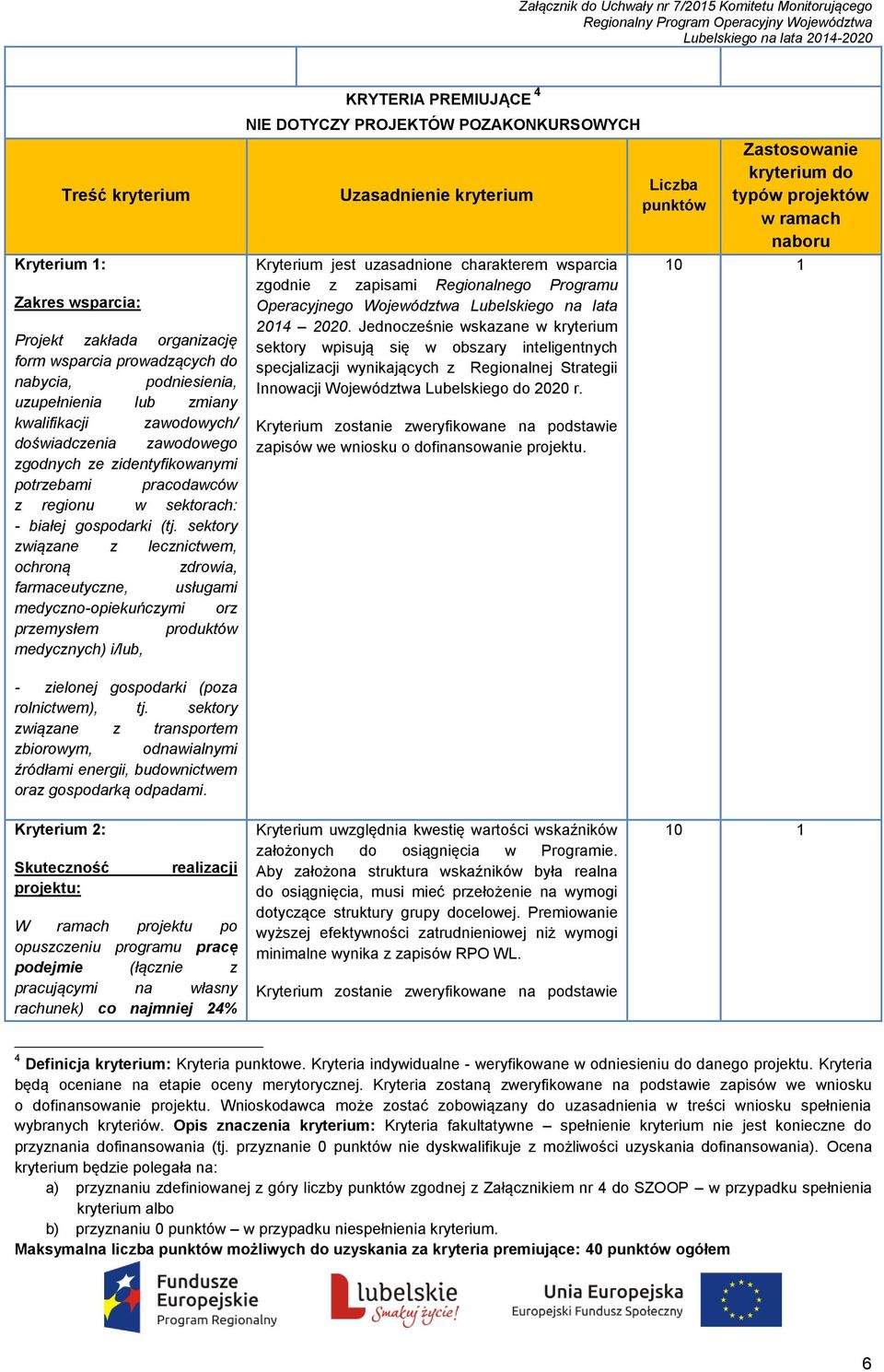 sektory związane z lecznictwem, ochroną zdrowia, farmaceutyczne, usługami medyczno-opiekuńczymi orz przemysłem produktów medycznych) i/lub, - zielonej gospodarki (poza rolnictwem), tj.