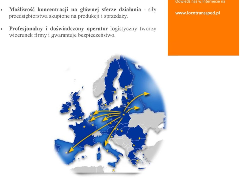 Odwiedź nas w Internecie na www.locotranssped.