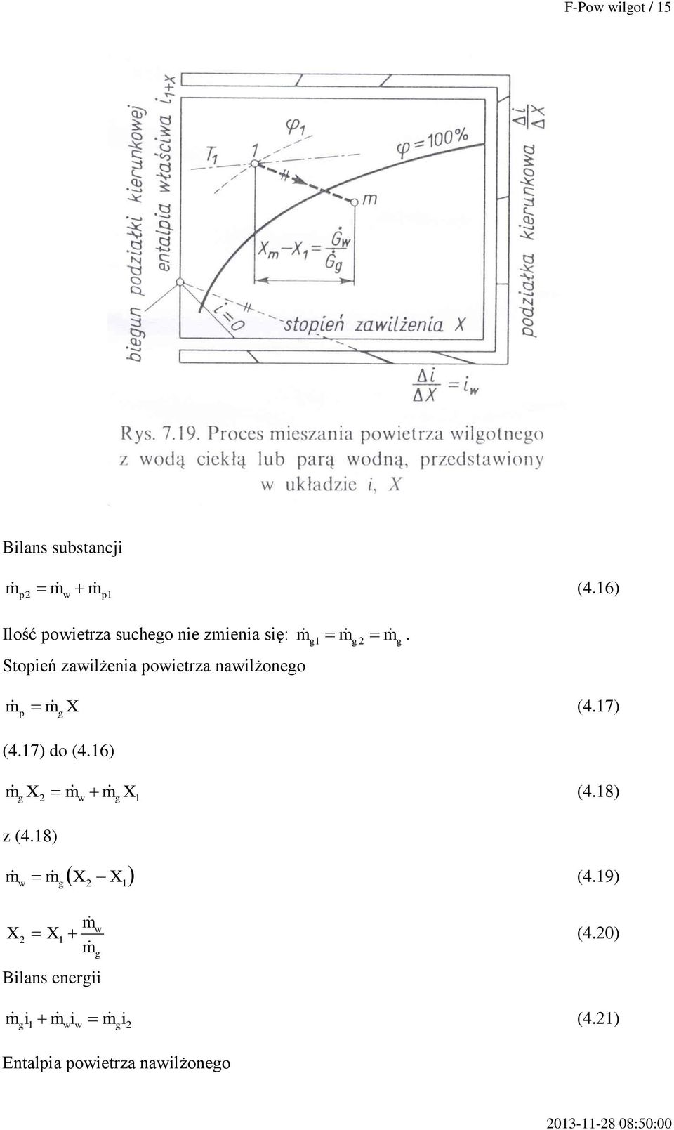 owetrza nawlżoneo. (4.7) (4.7) do (4.6) (4.8) w z (4.