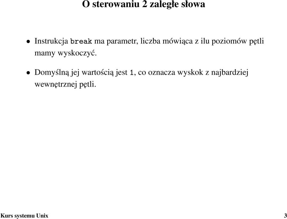 wyskoczyć.