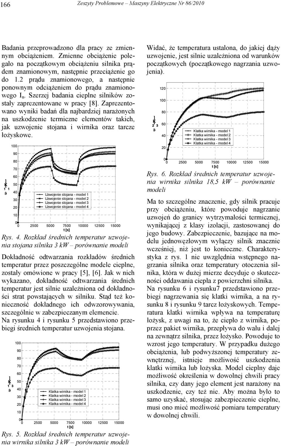 Szerzej badania cieplne silników zostały zaprezentowane w pracy [8].