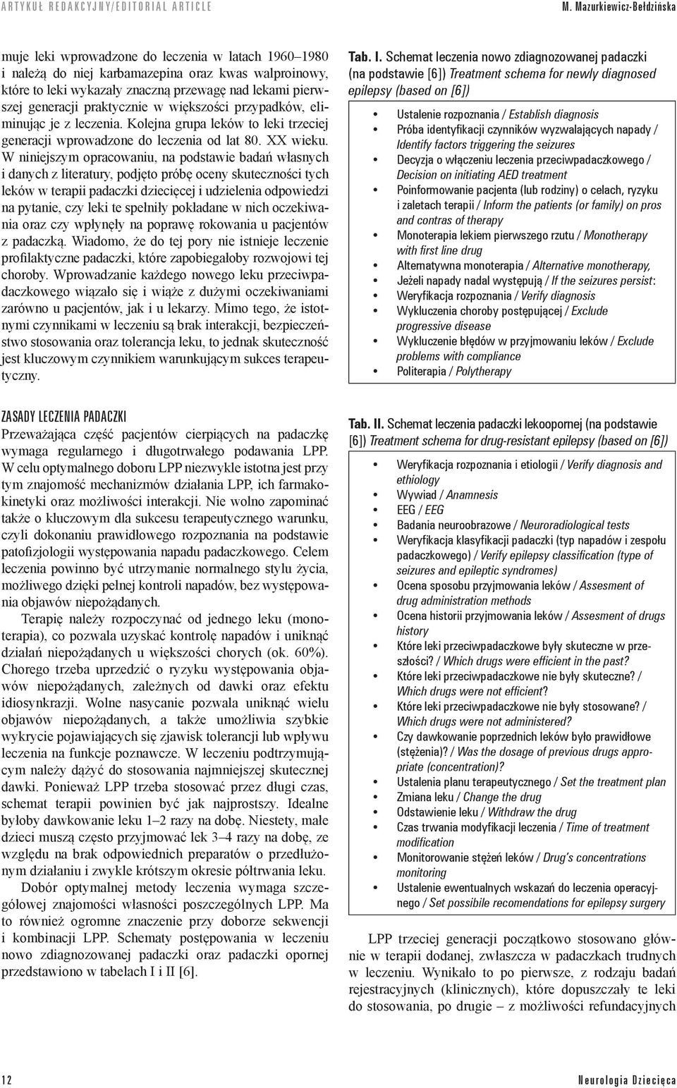 W niniejszym opracowaniu, na podstawie badań własnych i danych z literatury, podjęto próbę oceny skuteczności tych leków w terapii padaczki dziecięcej i udzielenia odpowiedzi na pytanie, czy leki te